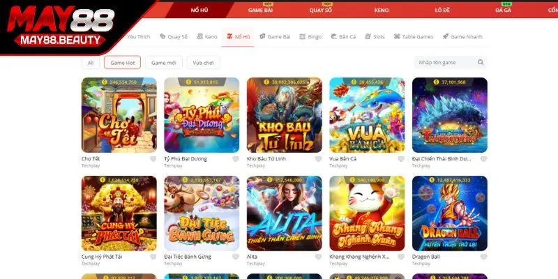 Tổng quan về nổ hũ MAY88